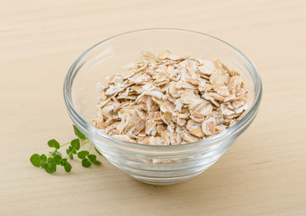 Dry oats