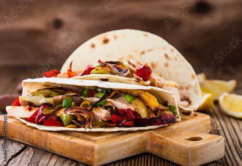 Photo  Chicken fajitas