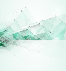 Poster - abstract technology background Business & development direction