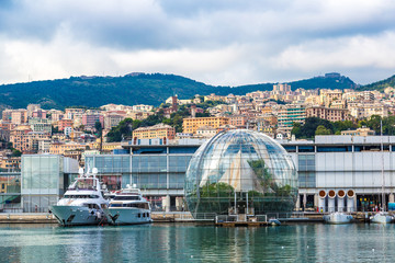 Biosphere  in Genoa, Italy