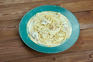 Sticker - Spaghetti with chicken