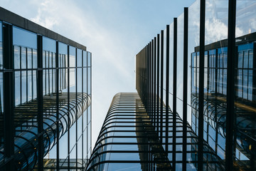 skyscraper business office, corporate building in london city