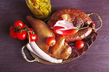 Poster - Assortment of deli meats