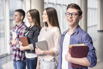 Wall Mural - Students