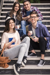 Canvas Print - Students