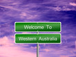 Western Australia State Sign