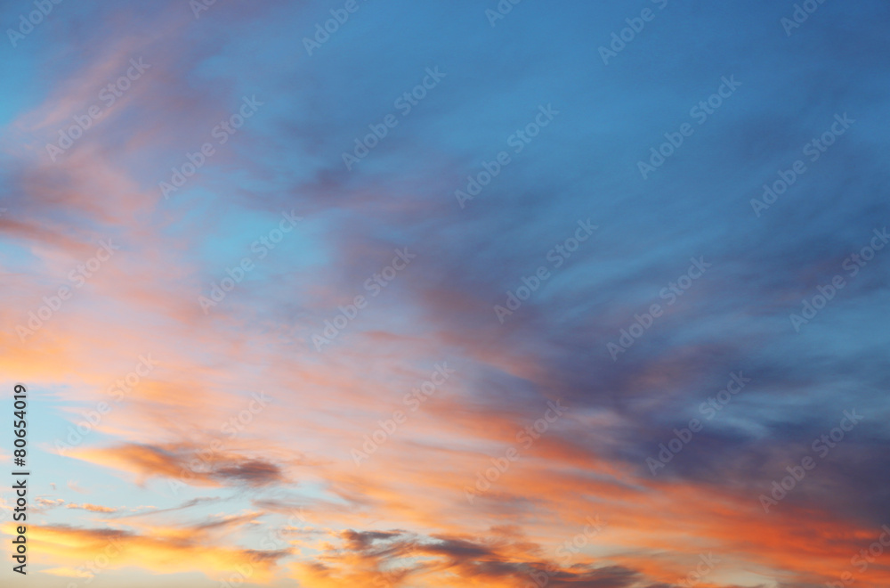 Beautiful view of cloudy sky