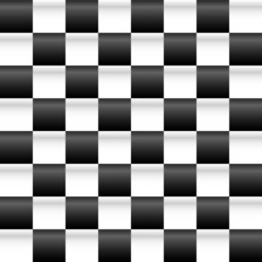 Fototapete - Illuminated checkered background