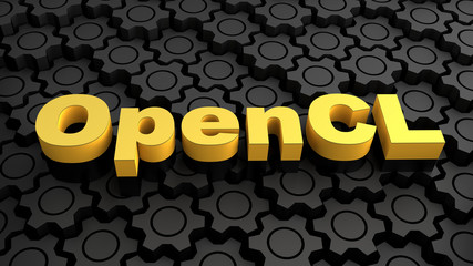 Wall Mural - opencl - open computing language