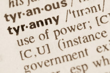 Dictionary Definition Of Word Tyranny