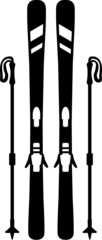 Poster - Ski Equipment