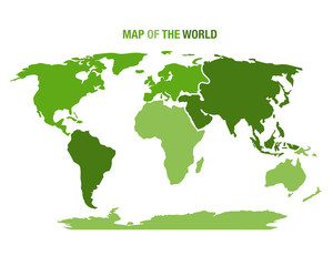 world map with continents