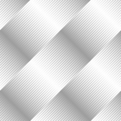 Poster - Seamless Pattern: Diagonal, Pointed Shapes