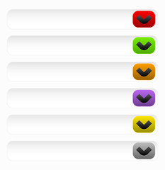 Aufkleber - Generic, or Drop Down Buttons With Arrow