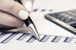 © Wrangler - Financial accounting graphs and charts analysis