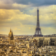  Panorama Paryża z Wieży Eiffla, Francja