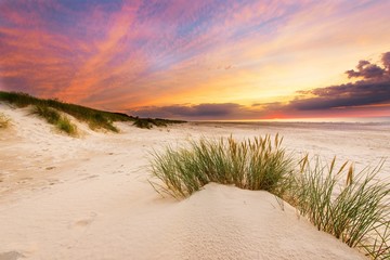 Sunset at Slowinski National Park