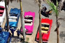 Retro Cars In Havana.