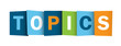 TOPICS icon (subject information documents menu)