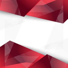Wall Mural - vector background abstract polygon triangles.
