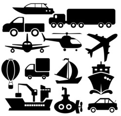 Transport icons