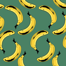 Bananas Seamless Pattern