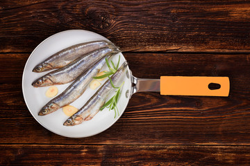 Poster - Fresh sardines.