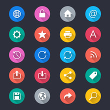 Web Simple Color Icons