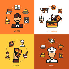 Sticker - Restaurant Design Concept