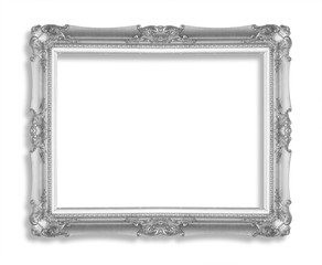 Silver picture frame