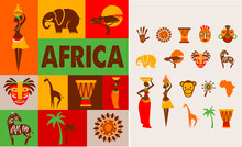 Africa - Poster And Background