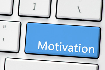 Keyboard with motivation button