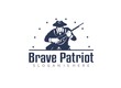 Brave Patriot - Logo Template
