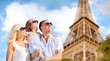 © Syda Productions - happy family in paris over eiffel tower background