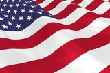 Fototapeta Przestrzenne - Flag of United States
