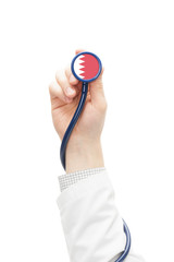 Stethoscope with national flag series - Bahrain