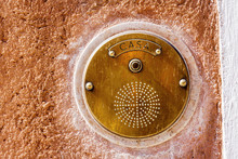 Old Bell Button At A Villa In Italy