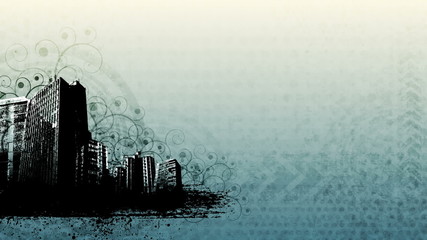 Wall Mural - abstract urban background