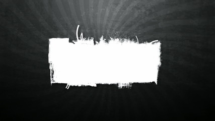 Wall Mural - grungy banner animation