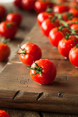 Raw Organic Red Cherry Tomatoes