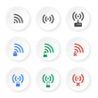 © DrawnKeeper - Set of icons of wireless connections.