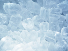 Close-up Of Glistening Ice