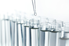 Pipette With Drop Of Liquid