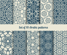 Vector Arabic Patterns