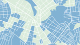 Fototapeta Mapy - City map