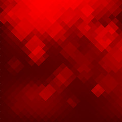 Wall Mural - mosaic red background