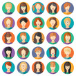© Aleksa Mikhailechko - Vector set of stylish girls in modern flat design