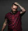 © Fxquadro - Men with beard and tattos on hands