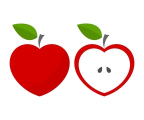 Wall Mural - red apples