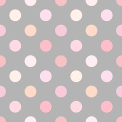 Polka dot pink